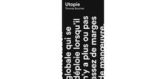 “Utopie”, de Thomas Bouchet