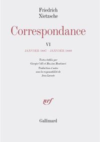 Correspondance. Tome VI. Janvier 1887-janvier 1889 