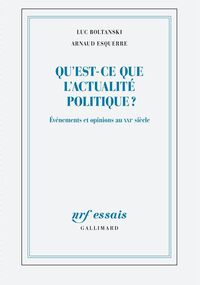 Qu’est-ce que l’actualité politique ? 