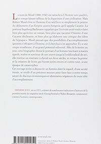 Robert Musil. Tout réinventer