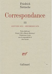 Correspondance : Tome 3, Janvier 1875-décembre 1879