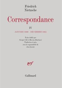 Correspondance (Tome 4-Janvier 1880 - Décembre 1884)