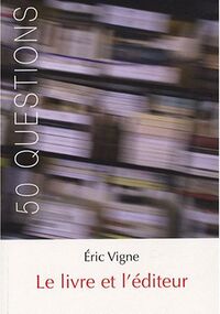 Le livre et l'éditeur