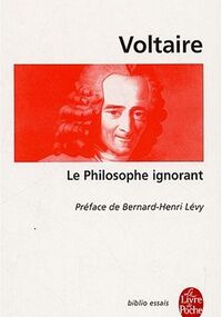 Le Philosophe ignorant
