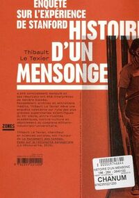 Histoire d'un mensonge