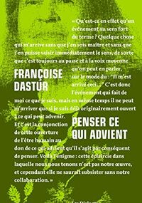 Penser ce qui advient