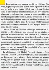 Trouble dans le genre