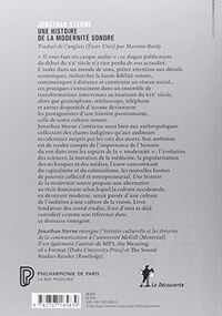 Une histoire de la modernité sonore