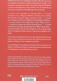 Habiter poétiquement le monde