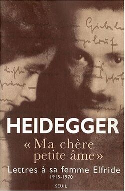 Ma chère petite âme : Lettres de Martin Heidegger à sa femme Elfride 1915-1970