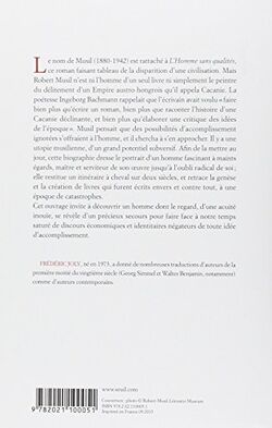 Robert Musil. Tout réinventer