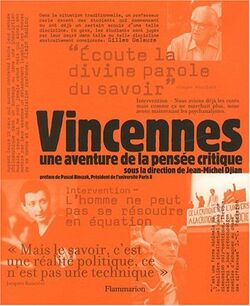 Vincennes : Une aventure de la pensée critique