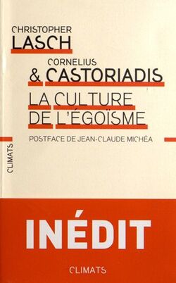 La Culture de l'égoïsme