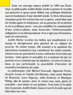 Trouble dans le genre