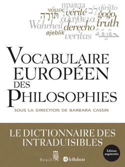 Vocabulaire européen des philosophies 