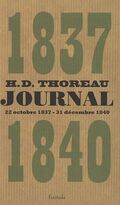 Journal : Volume 1 : octobre 1837- décembre 1840