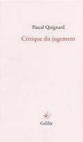 Critique du jugement