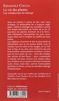 La vie des plantes : Une métaphysique du mélange