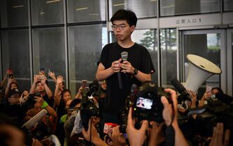 Joshua Wong : “Comme le mouvement pour la démocratie à Hongkong n’a pas de chef, il appartient à chacun de se battre”