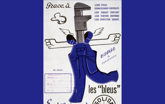 Bleu de travail. Identités de classe