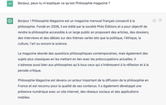 ChatGPT et l'avenir de l'intelligence artificielle