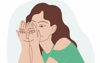 Mettre ses émotions sous le tapis