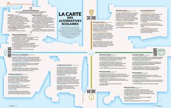 La carte des alternatives scolaires