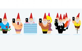 Selfie, l’esthétique du nain de jardin