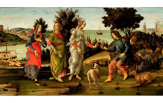 Botticelli en son atelier : Vénus beauté institut