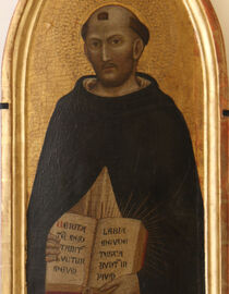 Thomas d'Aquin par Jacopo di Casentino, vers 1350