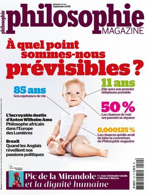 Philosophie magazine n°102 - août 2016