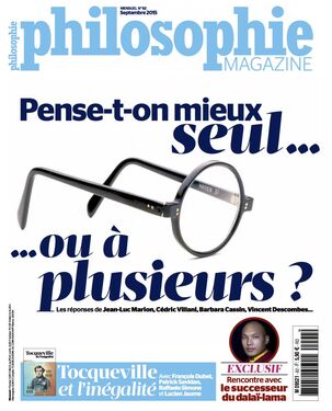 Philosophie magazine n°92 - août 2015