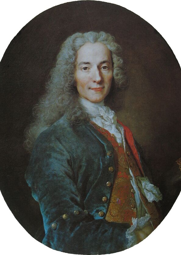 Portrait de Voltaire vers 1724-25, par Nicolas de Largillierre